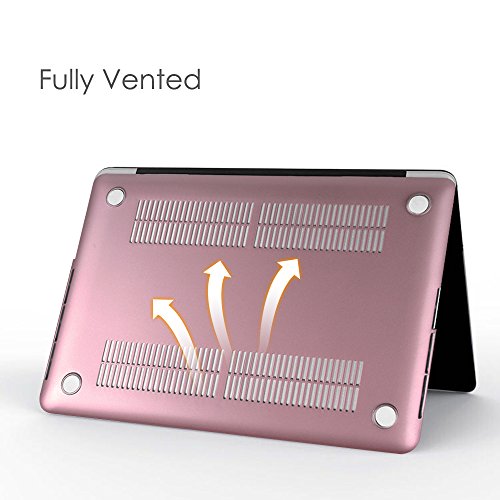 Fintie MacBook Pro 15 Retina H  lle  No CD-ROM Drive  - Ultrad  nne Plastik Hartschale Schutzh  lle Snap Case f  r Apple MacBook Pro 15 4  with Retina