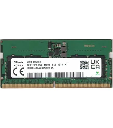 SKhynix DDR5 SODIMM 8GB×2枚 16GB PC5-4800 Amazon.in: Buy ist computers 8GB DDR5 4800MHz SODIMM PC5-4800B-SC0