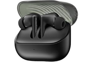 Oraimo SpaceBuds Neo OTW‑323 True Wireless Earbuds – Bluetooth V5.4, 30H Playtime, Sound360 Spatial Audio, ENC Clear Calls, Low‑Latency Game Mode, IPX4 Waterproof - Speed Black