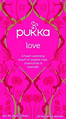 Preisvergleich Produktbild Pukka Organic Love 20 Teabags (Pack of 4, Total 80 Teabags)