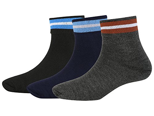 Trasa Premium Mens Classic Cushion Ankle Socks - 3 Pair (Black_NavyBlue_Grey) RS.219 (78.00% Off) - Amazon