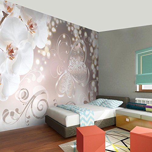 Fototapete Orchidee 352 x 250 cm – Vliestapete – Wandtapete – Vlies Phototapete – Wand – Wandbilder XXL – !!! 100% MADE IN GERMANY !!! Runa Tapete 9076011a - 5