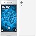 Price comparison product image PhoneNatic Hardcase compatible with Sony Xperia XA1 - rubberized white Cover + protective foils