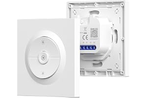 SONOFF Fusion, Orb-DIM(MINI-DIM-E), Matter Smart Dimmerbrytare, 2.4GHz WiFi, Nolltråd Krävs, för Dimbara LED/Glödlampor/Halogenlampor, Kompatibel med Siri och Alexa