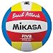 Produktbild Mikasa FIVB Recreational Beach Volleyball, unisex, Vxs-ba, Yellow/Blue/Red/White