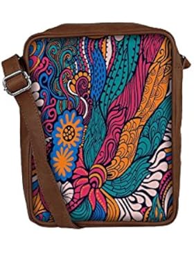 Snoogg , Damen Umhängetasche mehrfarbig multi