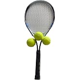Muba Yetişkin Kort Tenis Raketi Seti Başlangı&ccedil; Seviye Taşıma &Ccedil;antası ile Kırmızı, 9mavi