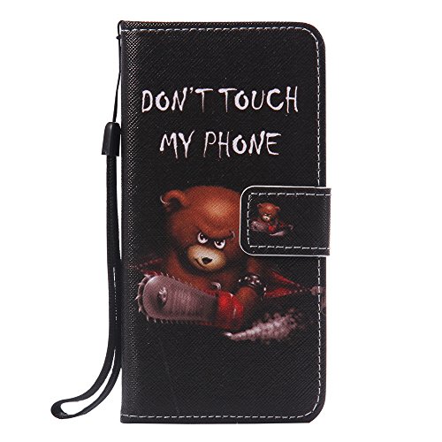 Nancen Huawei P9  5 2 Zoll  H  lle  Flip-Case PU Leder Handytasche - Praktisches Design mit Magnetverschluss Standfunktion Brieftasche und Karten Slot