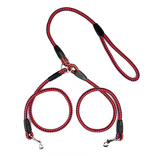 Correa del perro doble