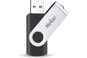 Netac 256G Chiavetta USB 3.2，Rotazione a 360 ° Pen Drive，USB Flash Drive Velocità di Lettura fino a 90 MB/s，Thumb Drive Memoria Stick
