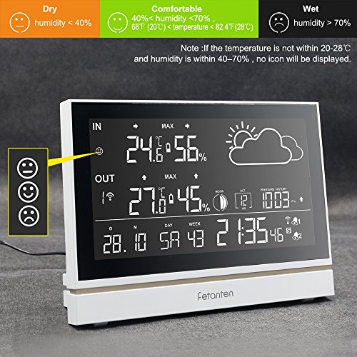 wetterstation mit au�ensensor toom