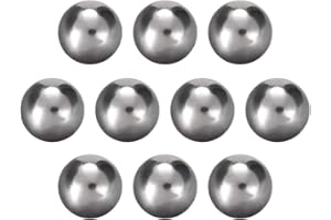 sourcing map Precision Chrome-Plated Steel Bearing Balls 16 mm G10 Pack of 10