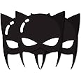 Festiko® Super Hero Bat-man Eye Masks - 12 Pcs for Avenger Theme Party Supplies, Kids Birthday, Return Gifts - Party Items