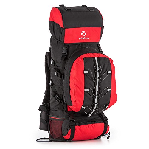 Yukatana Almer Zaino da Trekking per Escursioni con Cinghie al Petto e  all'addome Regolabili (80 Litri, 40 x 80 x 35 cm… - You Combat