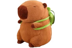 AYIXIWARZ Capybara Peluche 20cm, Capibara Peluche e Animali Selvatici Peluche Regalo Morbido Peluche Regalo Roditore Farcito Bambola per Bambini e Amici (20cm, Style 1)