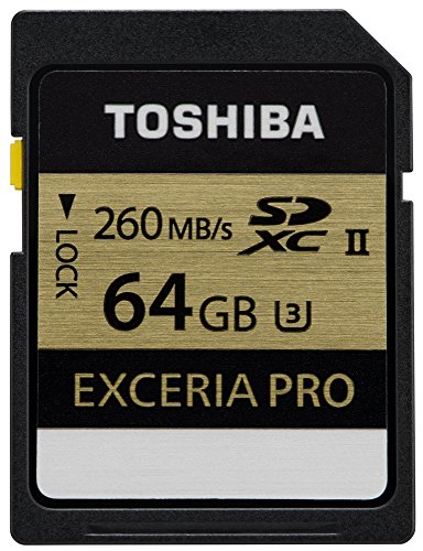 Preisvergleich Produktbild Toshiba THN-N101K0640E6 64GB Exceria Pro N101 SD Karte