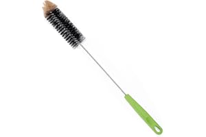 HAOMAOMAO Bottle Brush Bendable Long Handle Cleaner Brushes for Cleaning Neck Bottles, Baby Bottles, Water Bottles, Tumblers, Flask, Bird Feeder, Vase and Home Kitchen Sink Cleaning Brush
