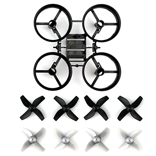 GEEDIAR® Accesorios de Drone Marco Hélice Micro Refacciones para JJRC H36 Gris