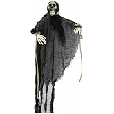 Halloween Cadılar Bayramı Siyah Sesli Işıklı Hayalet Dekor S&uuml;s