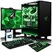 Produktbild VIBOX Voxel GL770-414 Komplett-PC Paket Gaming PC - 4,5GHz Intel i7 Quad Core CPU, GTX 1070, leistungsfähig, Wassergekühlter Desktop Gamer Computer mit 2 Spielgutscheine (Inklusive For Honor Code), 22" HD Monitor, Razer Tastatur, Razer Maus, Windows 10, lebenslange Garantie* (4,2GHz (4,5GHz Turbo) Superschneller Intel i7 7700K Kabylake Quad 4-Core Prozessor CPU, Nvidia GeForce GTX 1070 8GB Grafikkarte, 32GB Crucial Ballistix 2400MHz RAM, 3TB Festplatte, Alphacool Eisbaer Wasserkühler)