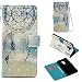 Produktbild Samsung A6 PLUS Hülle, Samsung A6 PLUS Schutzhülle, Samsung A6 PLUS cover Alfort Lederhülle Design Dual Use Flip Hülle Cover Schale Book Type PU Leder + PC Hülle Innere Magnetverschluss Flip Case Wallet Case für Samsung A6 PLUS Smartphone Ledercase Tasche Taschen Schalen Handytasche mit Standfunktion und Kartenfächer ( Fantasy Windspiele )