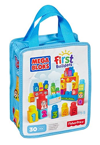 Mega Bloks Build and Learn to Count Bag