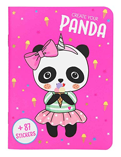 Depesche10081 Mini Book Create Your Kitty Bunny Unicorn Panda Assorted Colours