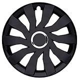 4-teiliges-Set CLIFF PLUS BLACK - 16 Zoll, passend für fast alle VW z.B. für Tiguan 5N