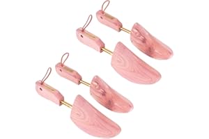 FootFitter Western Cedar Boot Tree - Best Shoe Trees for Western Cowboy Style Boots with USA Wood - CW12, 2 PACK