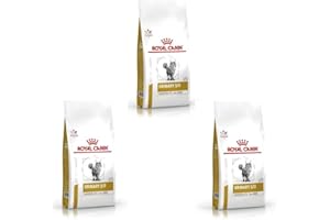 Royal Canin Veterinary Urinary S/O Moderate Calorie | Paquete Triple | 3 x 400 g | Nourriture sèche pour Chats | pour Le Soutien en Cas de Cristaux de Struvite | Teneur énergétique modérée