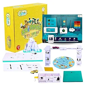 Sparklebox Science Experiment Kit Grade 3 | Age 6 7 8 9 Years | 25 Experiments for STEM Toy Learning with Fun | for Biology and Physics Concepts |DIY Science Projects.