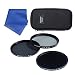 K&F Concept Slim 58MM ND2 ND4 ND8 Lens Accessory Filter Kit for DSLR Camera Canon Nikon + Exclusive Velcro Design Pouch RS.2148.00