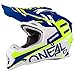 Produktbild O'Neal 2Series RL Spyde Motocross MX Helm Enduro Trail Quad Cross Offroad, 0200, Farbe Blau, Größe L
