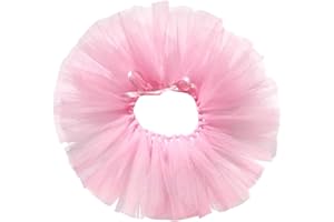 JIHUOO Tutu en tulle pour chien, jupe tutu pour animal domestique, jupe de princesse pour chat, tenue d'anniversaire pour petit chiot, robe de mariage, costume de ballerine pour Halloween, accessoires