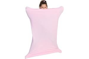 Sensory Owl Body Sock for Kids and Adults Helps with ASD ADHD Relieve Stress Spatial Awareness Aids M 125 cm Pink