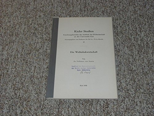 Die Welttabakwirtschaft