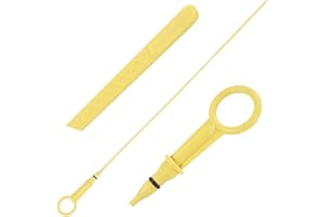 VEQENMOT Varilla Nivel Aceite 7701060940-523mm/20.5" - Compatible for Renault 1.5 dCi Megane/Clio I-II/Kangoo/Twingo/Scenic 2/Modus (2001-2016)