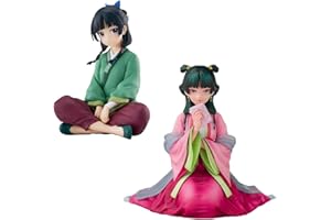 Noowye Maomao Action Figure Anime Maomao Figures - Anime Girl Statue Cartoon Character Sitting Pose Model PVC Desktop Decoration Ornaments