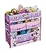 Disney Minnie Mouse Metal Frame Multi Bin Toy Organiser