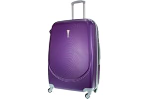 ALEXANDER MILANO Alexander Maleta Grande de Viaje Equipaje Rígida ABS 4 Ruedas y Cerratura Estructura Ligera Cómoda, con Asa Telescópica y Manija, Candado Combinación 28'' 73.5 X 48 X 26 cm, 83L, 3.7 kg