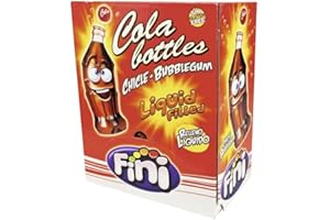 Fini gomma per bottiglie di cola liquide | 200x | Peso totale 1000 gr