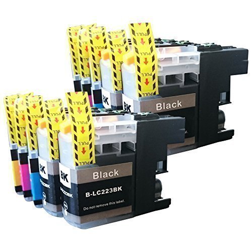 10 YouPrint Patronen für Brother LC-223 XL für Brother DCP-J4120DW, MFC-J4420DW, MFC-J4620DW, MFC-J4625DW, MFC-J5320DW, MFC-J5620DW, MFC-J5625DW, MFC-J5720DW ersetzen LC223-BK, LC223-C, LC223-M und LC223-Y