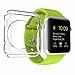 Produktbild Apple Watch Case, luvvitta® Clarity Apple Watch Case 42 mm | with Tempered Glass Screen Protector – Full Body Apple Watch Cover | Flexible TPU Rubber Case for Apple Watch/Sport/Edition – 42 M Clear, [Import UK-]