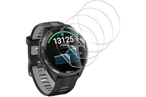 Banuyaw für Schutzfolie Garmin Forerunner 965 Folie Garmin Forerunner 965 Panzerfolie, für Soft TPU Garmin Forerunner 965 Glasfolie HD Blasenfrei Garmin Forerunner 965 Displayschutzfolie, 4 Stück
