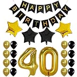 ♥ Único y brillante tema de plata, negro, oro, tema de cumpleaños, color plateado, negro y dorado también puede agregar un ambiente brillante a su hogar.