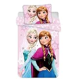  Disney Frozen - Juego de Ropa de Cama para bebé (100/135 + 40/60)