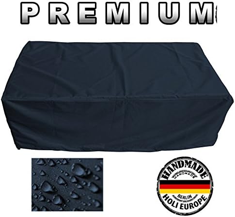 Premium Protective Cover For Garden Furniture, Garden Table Cover B 240 cm x 160 cm x 80 cm Black