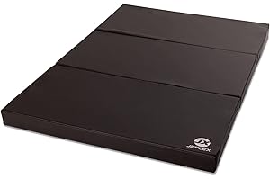 Jeflex - Matelas gymnastique pliable 150 x 100 x 8 cm fabriqué en Allemagne/Tatami judo portable/matelas pliable peu encombrant et tapis de yoga/tapis de gym enfant pour chambre d'enfant