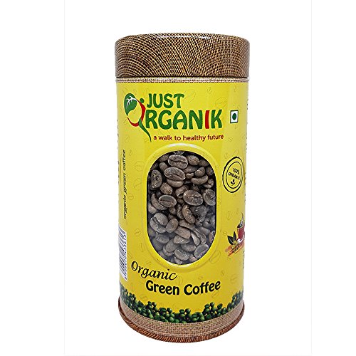 Just Organik Green Coffee Beans - 250gm, 100% Organic, Unroasted, GMO Free, Chemical Free, Pesticide Free, USDA Certified RS.300 (33.00% Off) - Amazon Just Organik Green Coffee Beans - 250gm, 100% Organic, Unroasted, GMO Free, Chemical Free, Pesticide Free, USDA Certified RS.300 (33.00% Off) - Amazon