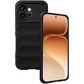 Coverzone Honor 600 İle Uyumlu Kılıf TPU Oyuklu Arka Y&uuml;zey Z-Etnik Esnek Silikon Kapak O-tto Prime Silikon Kılıf Koyu Siyah